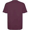 Bull short sleeve unisex oversized t-shirt, plum red