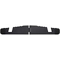 Buna recycled plastic foldable tablet and phone stand, solid black