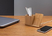 Calgary FSC® bamboo 10W wireless charger