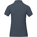 Calgary short sleeve womens polo, hale blue