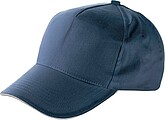 Cap with sandwich peakBlue
