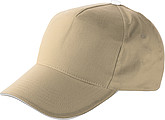 Cap with sandwich peakKhaki