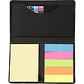Card case with sticky tabsBlack