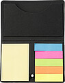 Card case with sticky tabsWhite