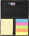 Card case with sticky tabsWhite