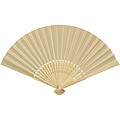 Carmen hand fan, natural