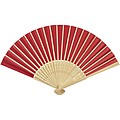 Carmen hand fan, red