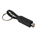 Charging and data transfer cable, black
