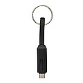 Charging and data transfer cable, black