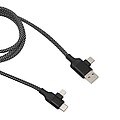 Charging and data transfer cable , black