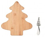 Cheese board set in bamboo