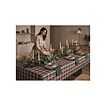 Chequer cotton tablecloth set