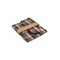 Chequered cotton kitchen set