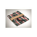 Chequered cotton kitchen set