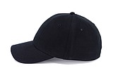 CHRIS six panel cap, black