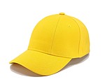 CHRIS six panel cap, yellow