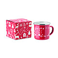 Christmas enamel mug 300ml