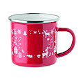 Christmas enamel mug 300ml