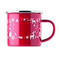 Christmas enamel mug 300ml