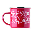 Christmas enamel mug 300ml