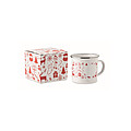 Christmas enamel mug 300ml