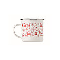 Christmas enamel mug 300ml