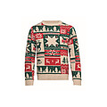 Christmas knitted sweater S-M
