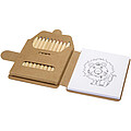 Chroma drawing notepad and pencils set