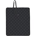 Clary GRS recycled polyester picnic blanket, solid black