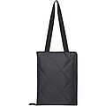 Clary GRS recycled polyester picnic blanket, solid black