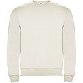 Clasica unisex crewneck sweater, vintage white