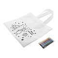 colouring Christmas bag