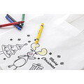 colouring Christmas bag