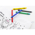 colouring Christmas pen case
