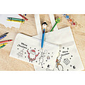colouring Christmas pen case