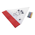 colouring Santa hat