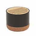 Cork and aluminium speaker