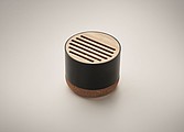 Cork and aluminium speaker