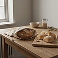 Cotton bag, beige