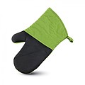 Cotton oven glove, green