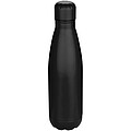 Cove 750 ml RCS recycled single wall stainless steel water bottle, black