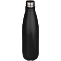 Cove 750 ml RCS recycled single wall stainless steel water bottle, black
