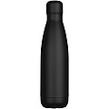 Cove 750 ml RCS recycled single wall stainless steel water bottle, black