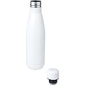 Cove 750 ml RCS recycled single wall stainless steel water bottle, white