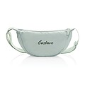 Crescent AWARE™ RPET half moon sling bag, iceberg green