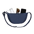 Crescent AWARE™ RPET half moon sling bag, navy