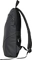 CrisMa backpack with slanted zip, black