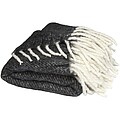 Dolly GRS recycled blanket, solid black