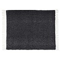 Dolly GRS recycled blanket, solid black