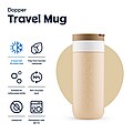 Dopper Travel Mug 400 ml, Earthy Brown